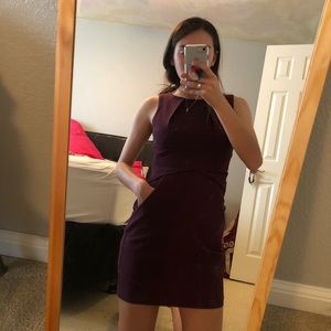 Maroon Cocktail dress